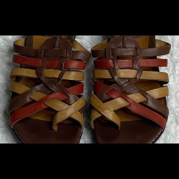 Clarks Artesian Active Air leather sandals size 7M - Picture 3 of 9